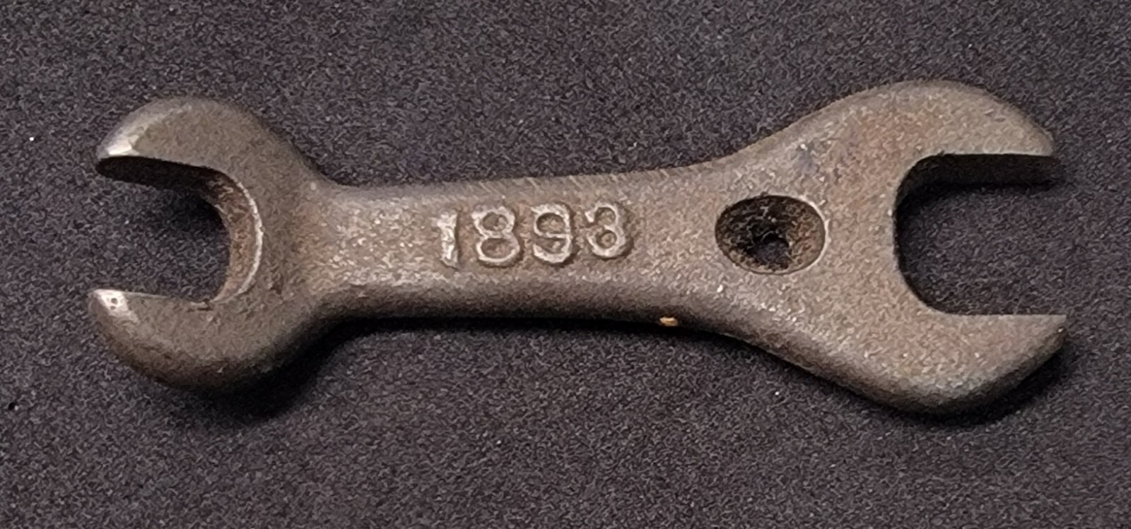 VINTAGE DILL & McGUIRE 1893 REEL LAWNMOWER WRENCH - CAST STEEL