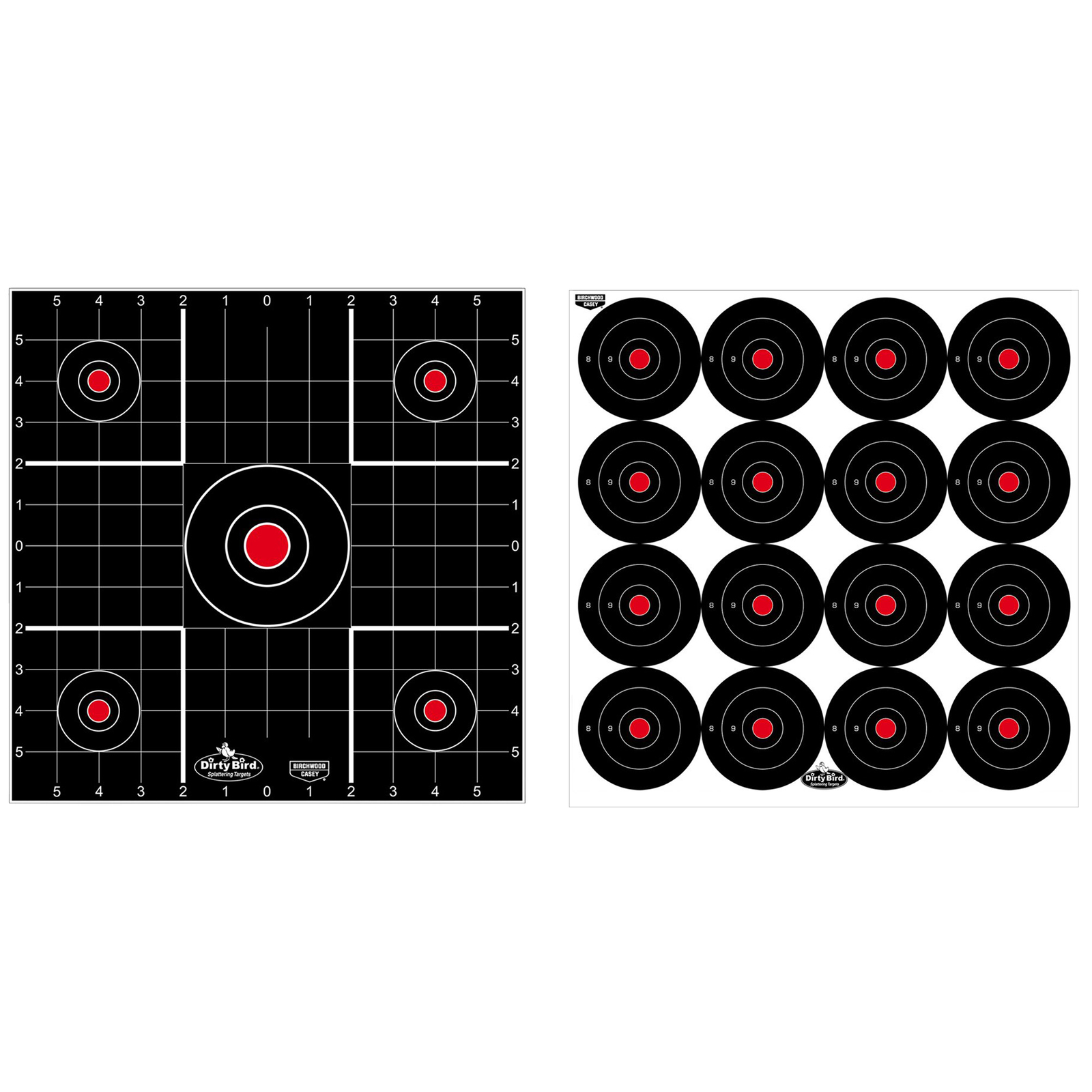Birchwood Casey Dirty Bird Comb Reactive Targets 3"/12" 12 Pack Paper Tagboard
