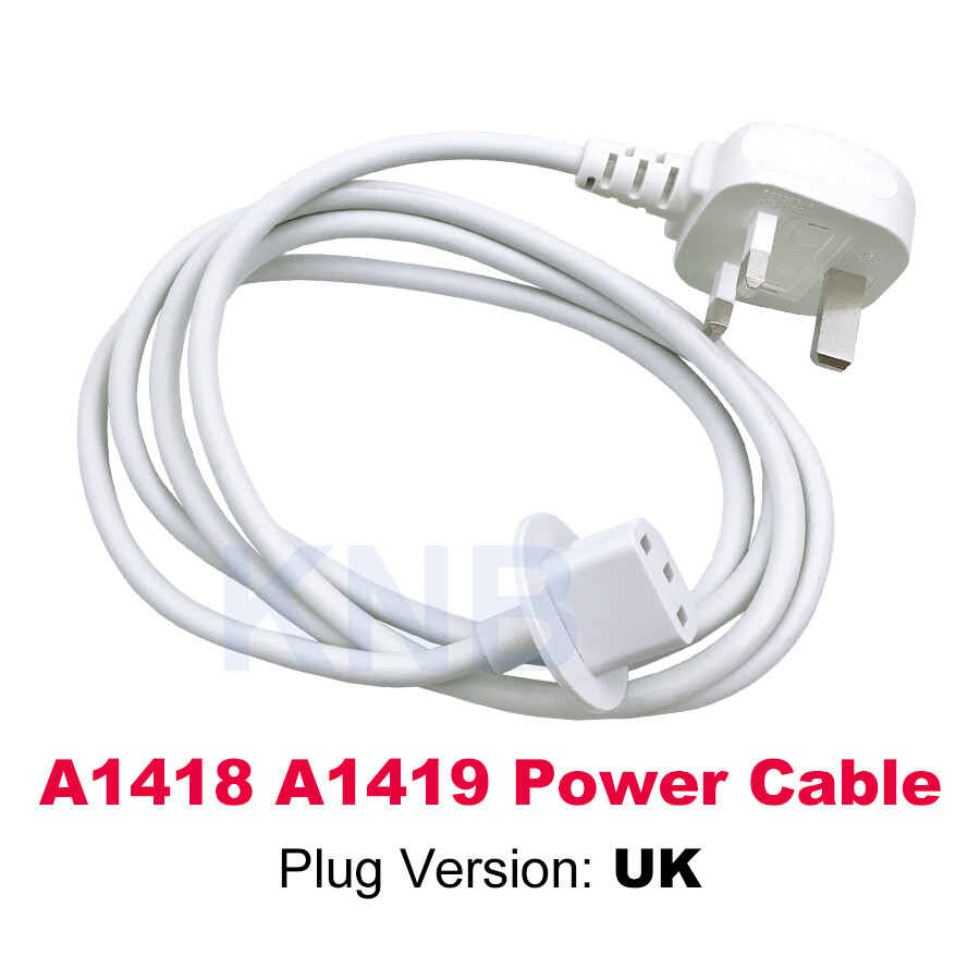 New UK Power cable Adapter Wall Power For iMac 21.5" 27" A1418 A1419 A2115 A2116