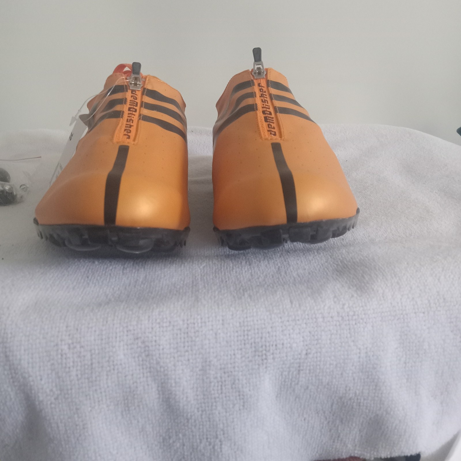 NWT ADIDAS 2007 ADISTAR DEMOLISHER SPRINT CLEAT MENS Sz 12 ORANGE RUNNING 114510