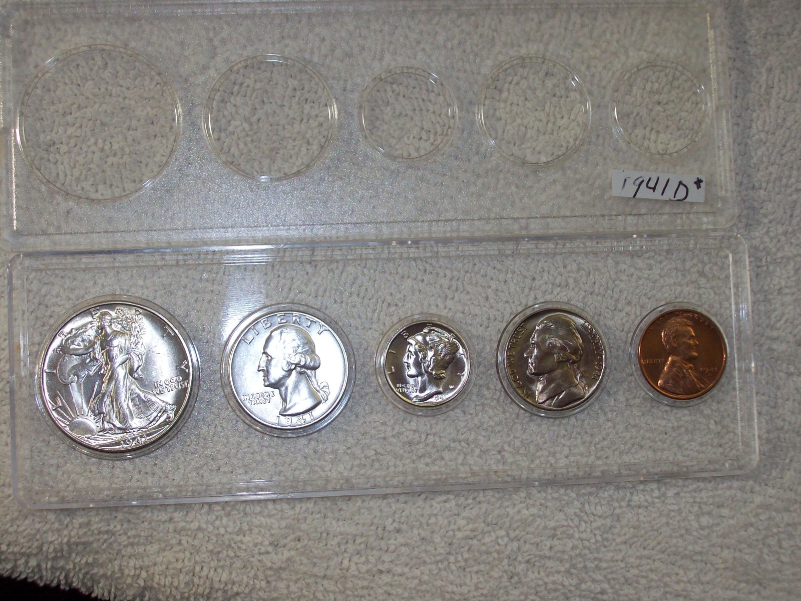 1941  MINT SET UNCIRCULATED DENVER MINT