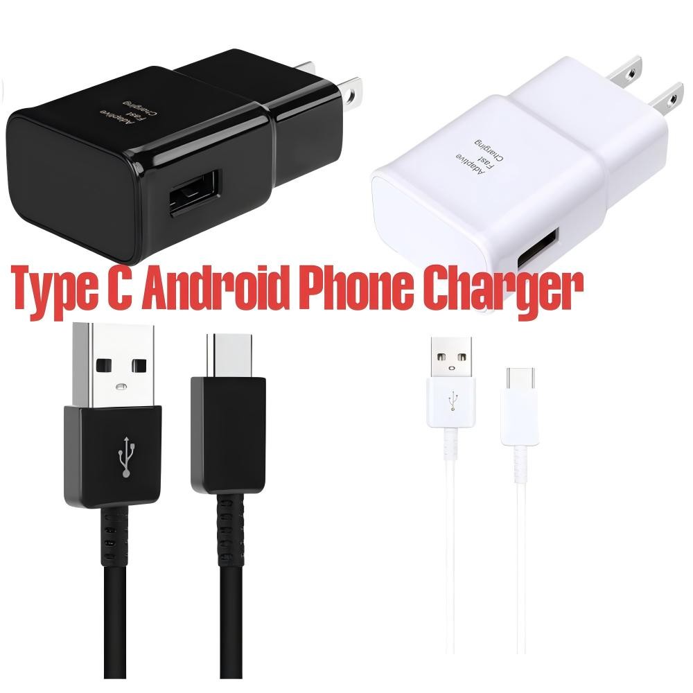 Type C Android Phone Charger 1M Charging Cord for Samsung Galaxy Series,US STOCK