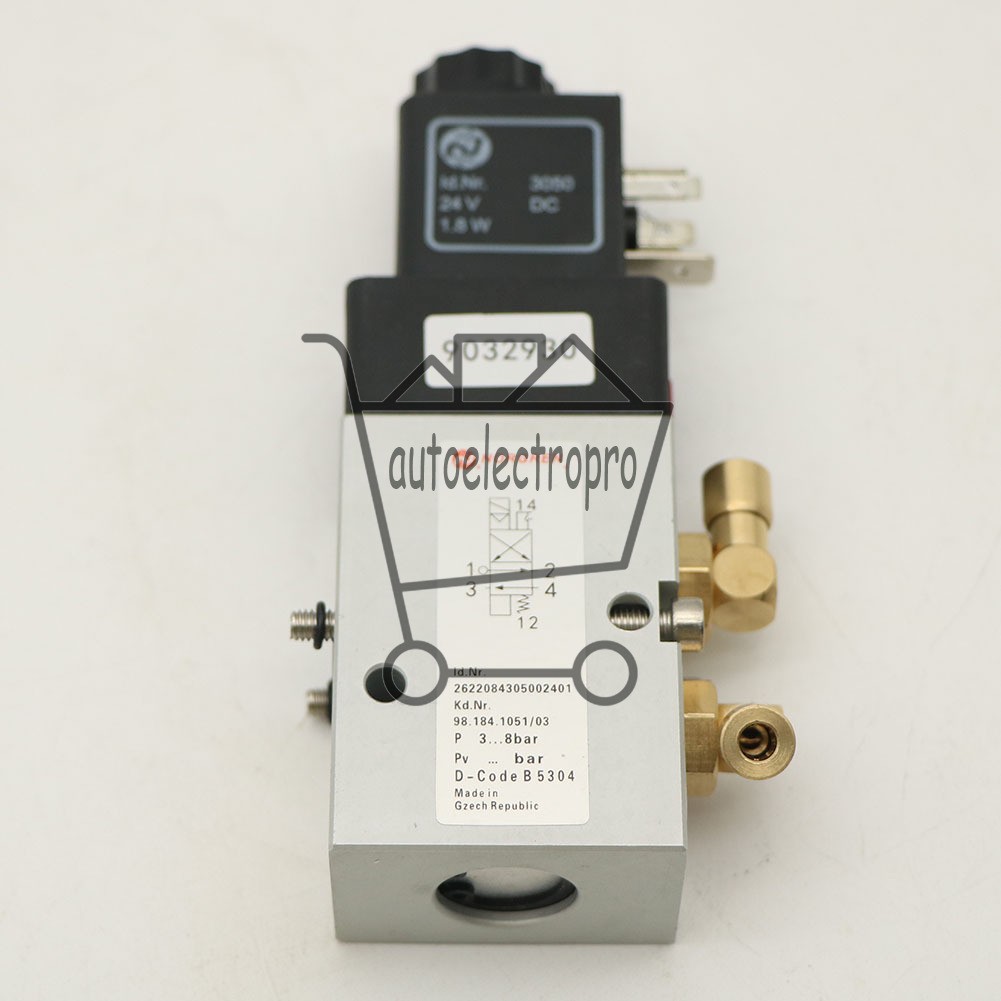 New 61.184.1051 Solenoid Valve for Heidelberg CD102 SM102 Printing Machine Parts