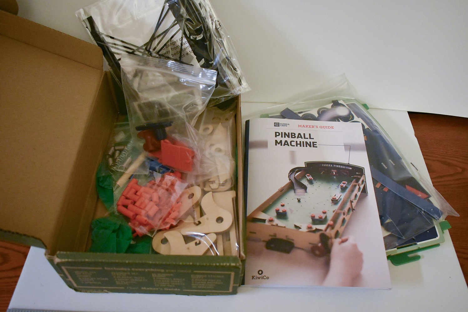Eureka Crate Pinball Machine Maker's Guide NEW