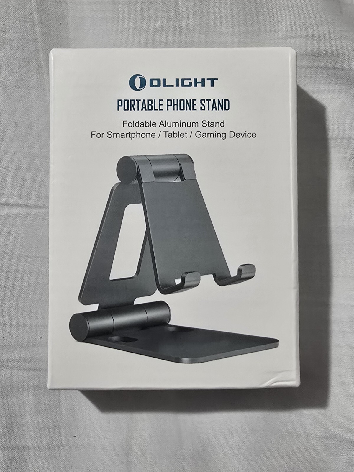 Olight Portable Phone Stand-Foldable Aluminum For Phone, Tablet & Gaming Device