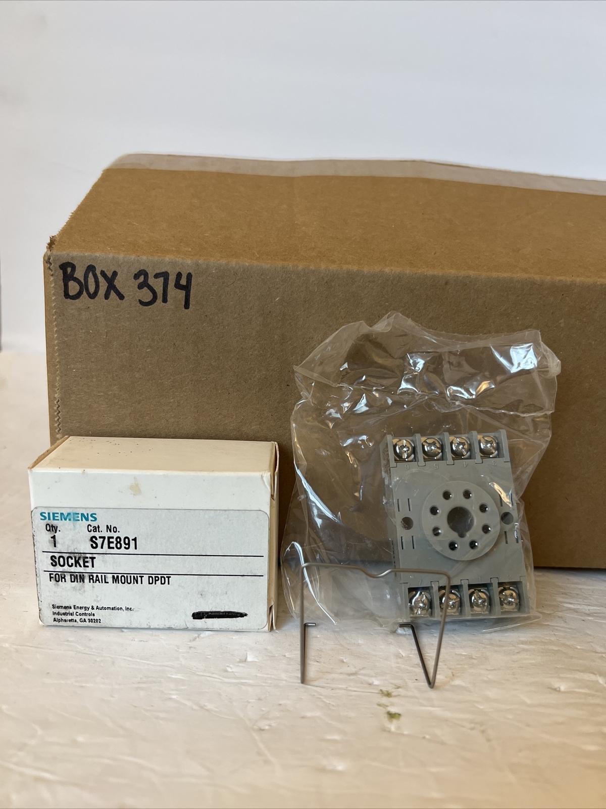 Siemens S7E891 Relay Socket