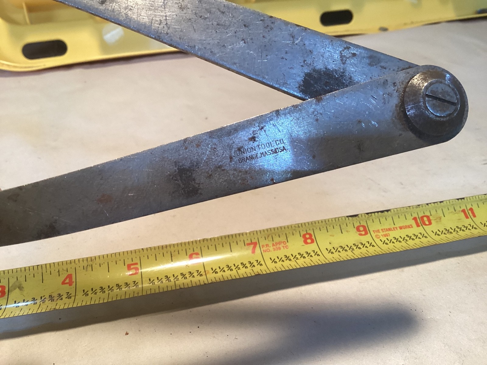 Vintage Union Tool outside caliper CNC machinist tool