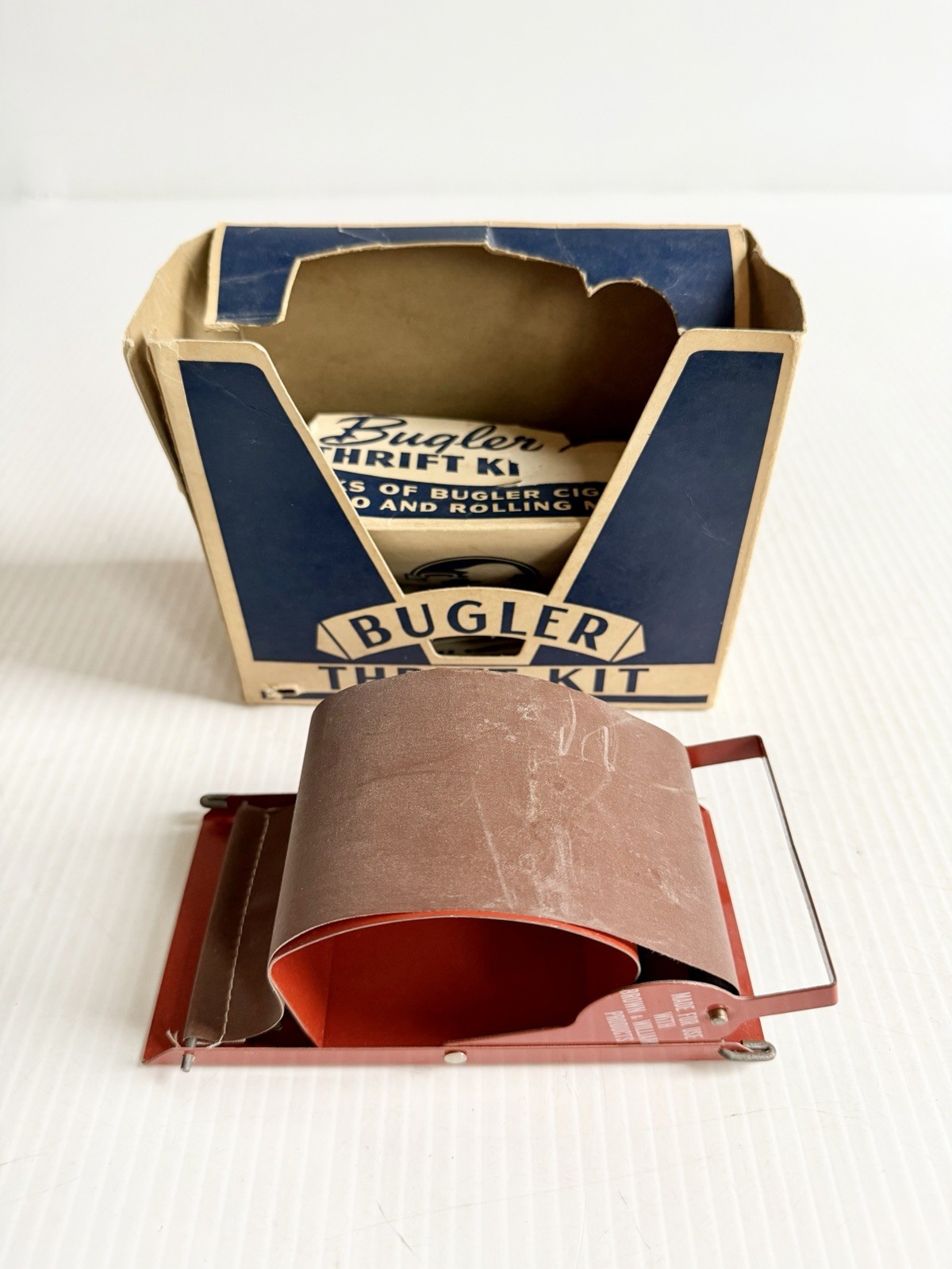 Vintage Bugler Thrift Kit Cigarette Rolling Machine in Original Box