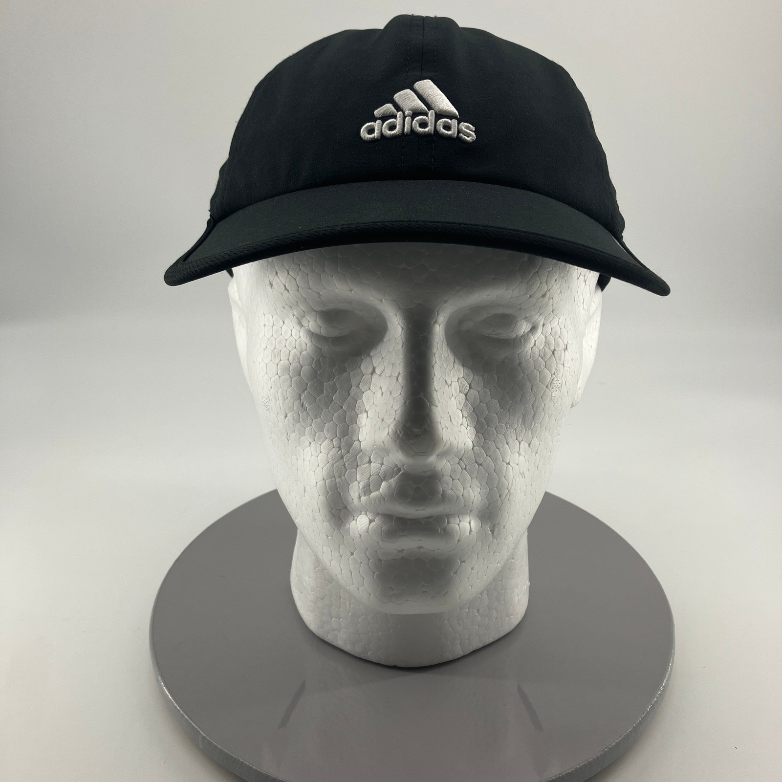 Adidas Aeroready Black Strapback Hat Cap Black One Size Breathable