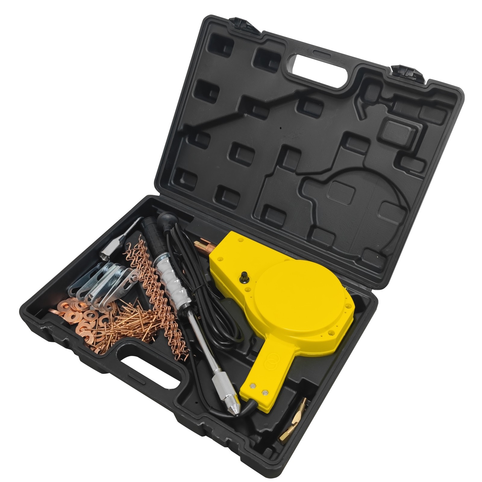 TECHTONGDA Handheld Car Body Dent Puller Repair Tool Kit Spot Welder 110V 800W