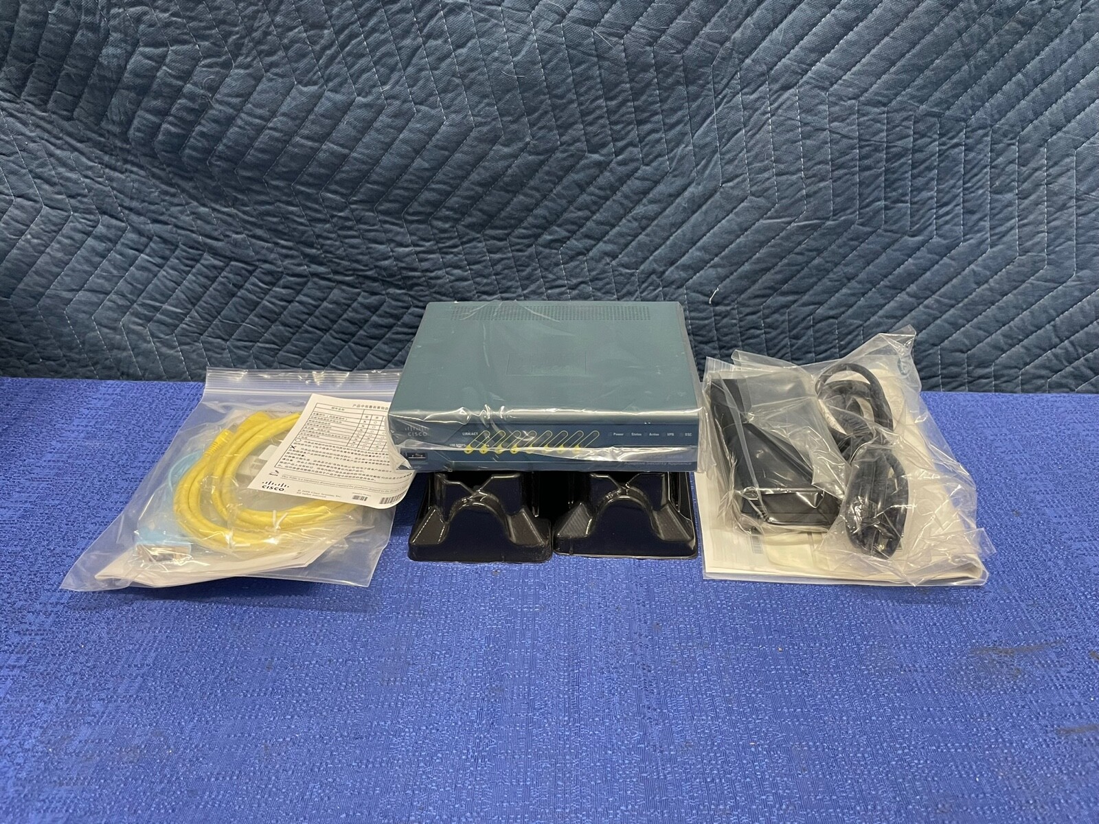 Cisco ASA 5505 V09 Fast Ethernet Firewall Security Appliance Open Box
