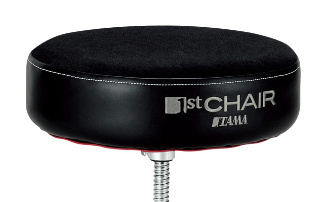 Tama HT430BC Drum Throne 1st Chair Round Rider Trio with Round Cloth Top Seat