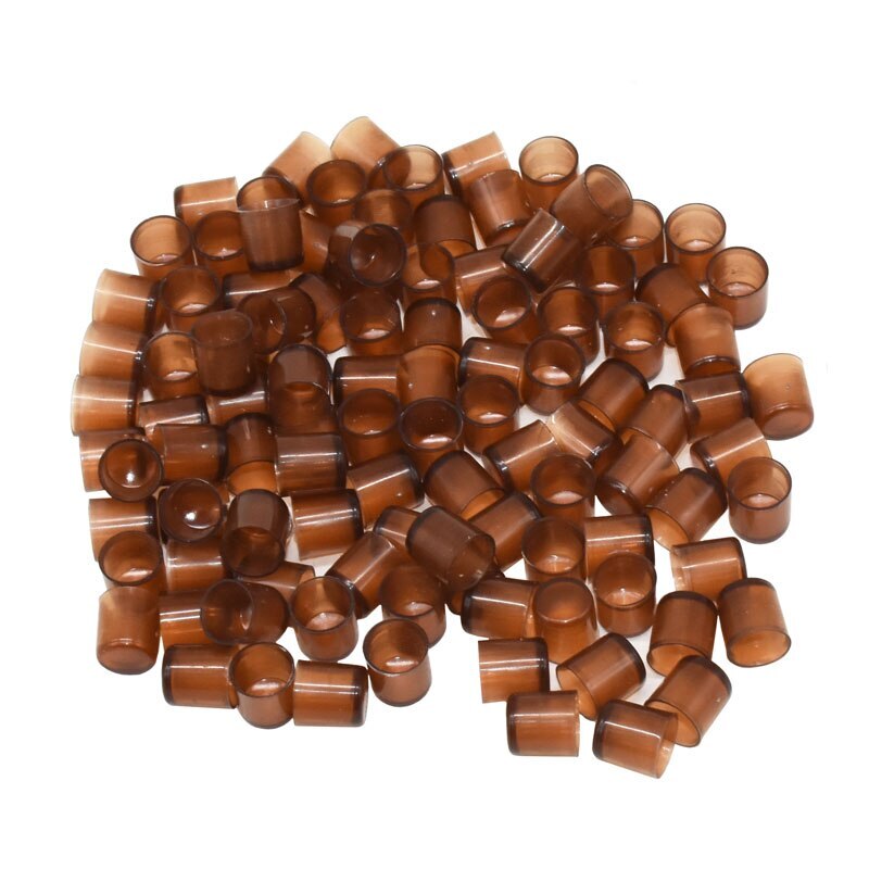 50/100PCS Beekeeping Plastic Brown Rearing Queen Bee Tools King Tools Cell