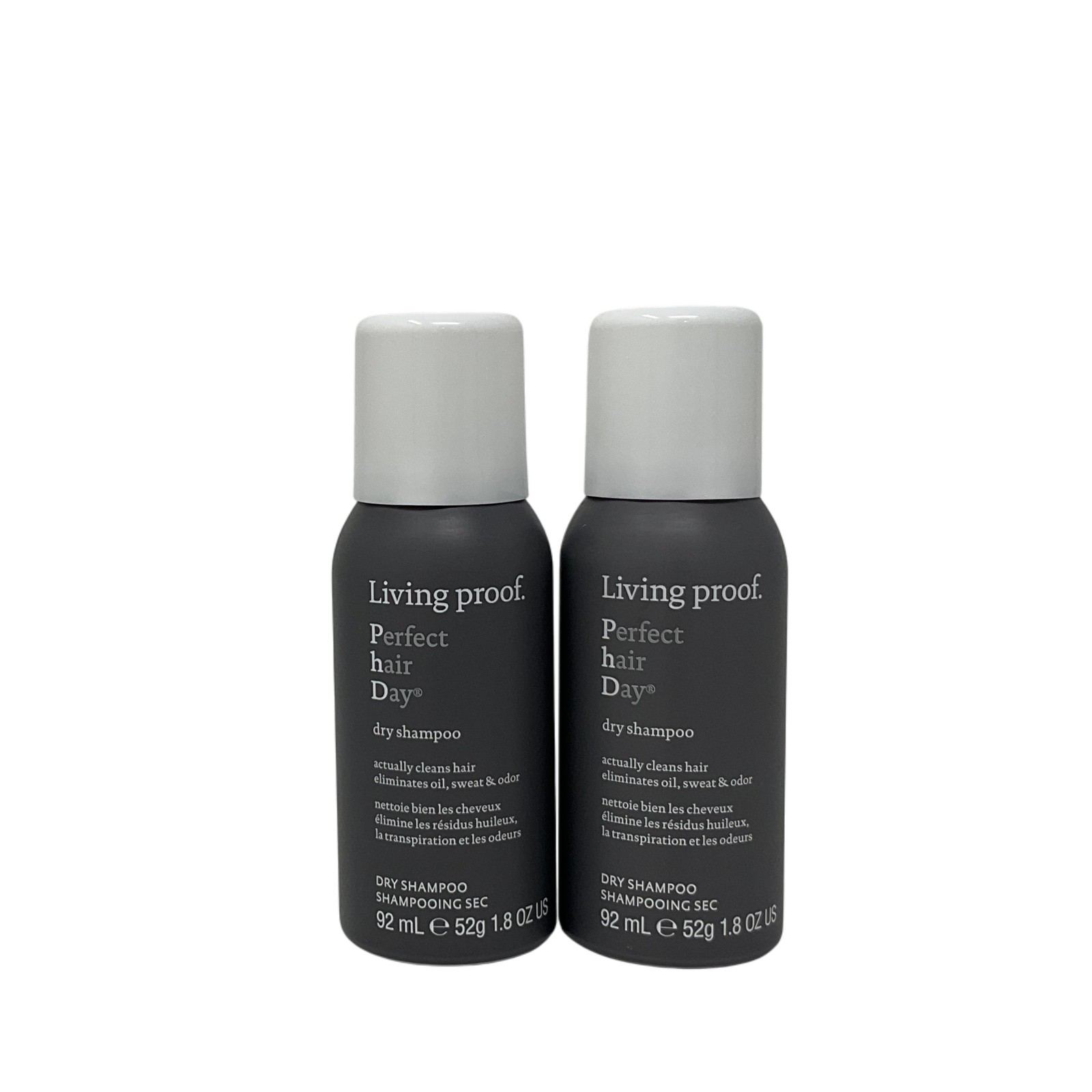 Living Proof Perfect Hair Day Dry Shampoo Travel Size 1.8 oz 2 Pack