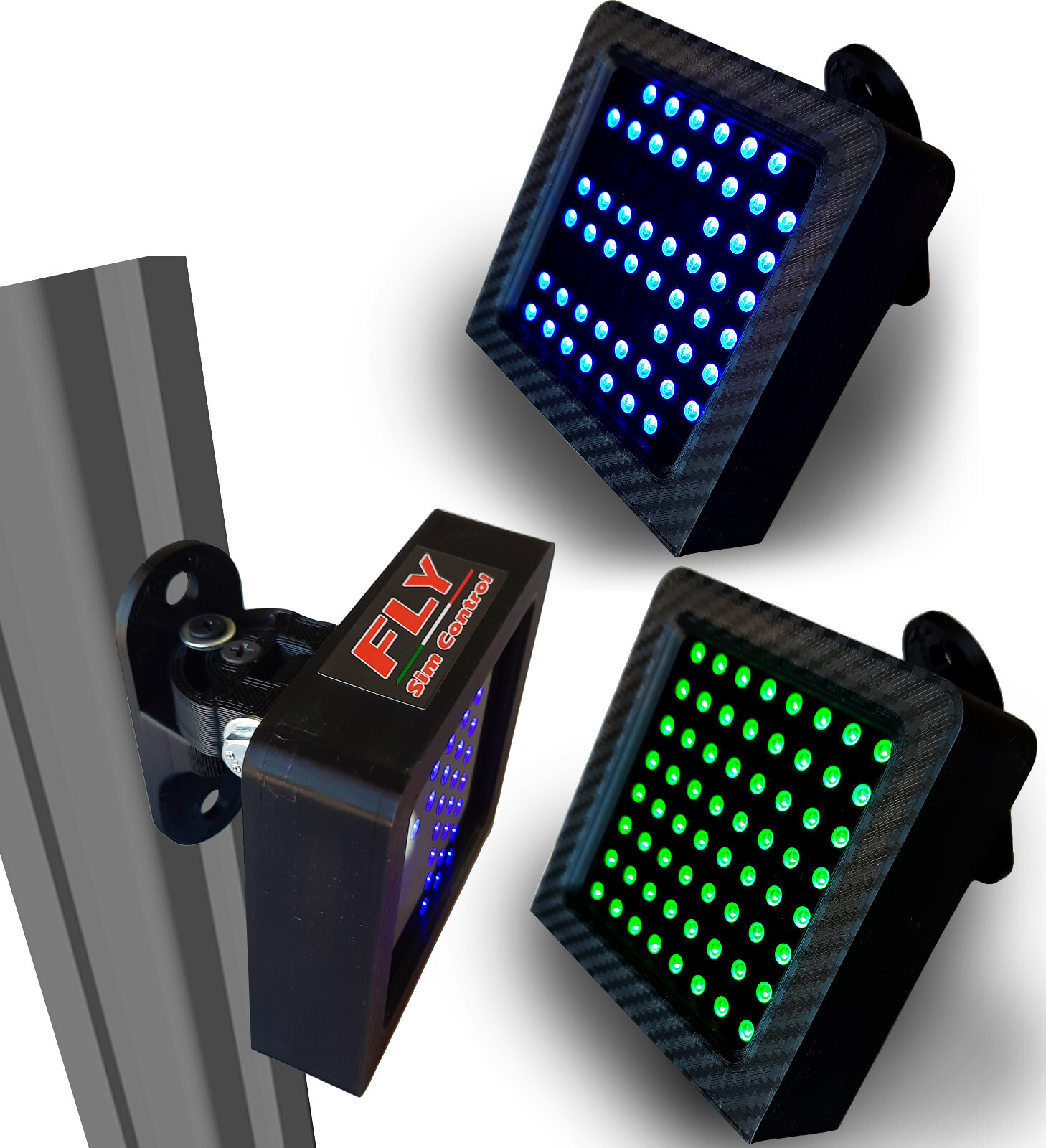 Flag Panel Sim Racing Sim Flag LED Spotter iFlag Simracing Gear USB PC SIMFLAG
