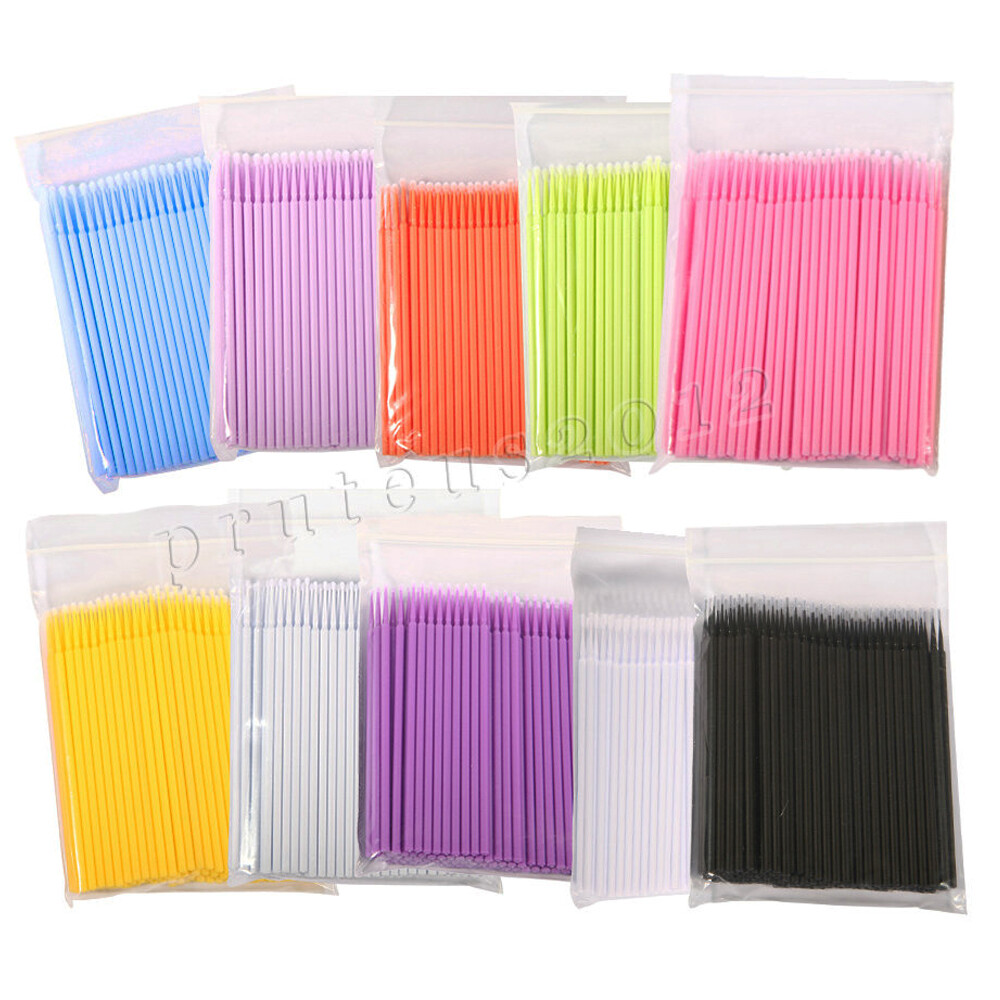 Dental Disposable Microbrush Micro Brush Applicator Tips Ultrafine Fine Regular