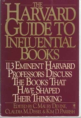 The Harvard Guide to Influential - Paperback, by Devine C. Maury; - Very Good