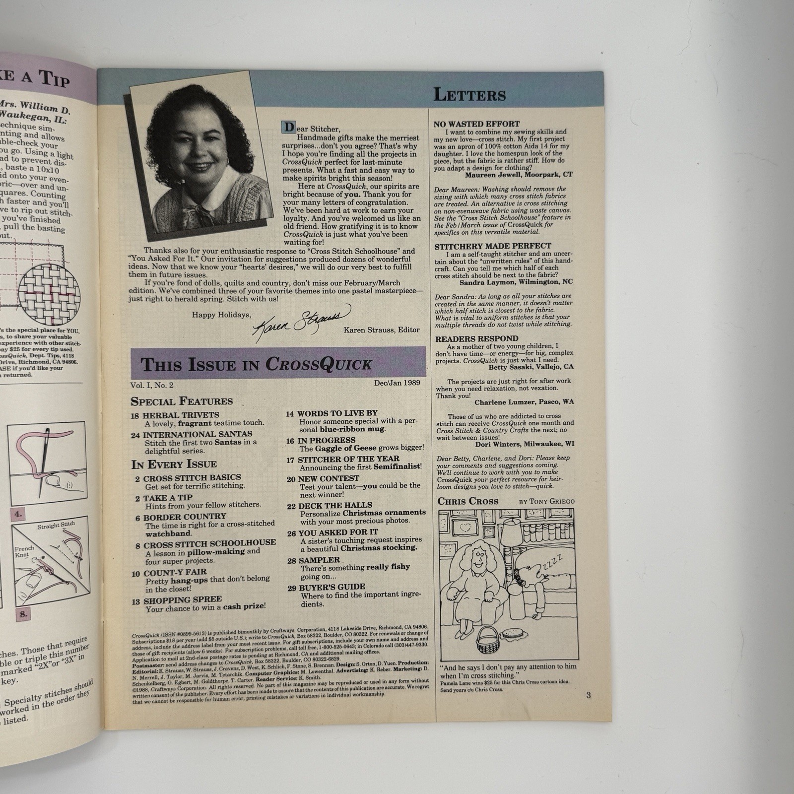 Cross Quick Magazine - Issues from 1988-1990