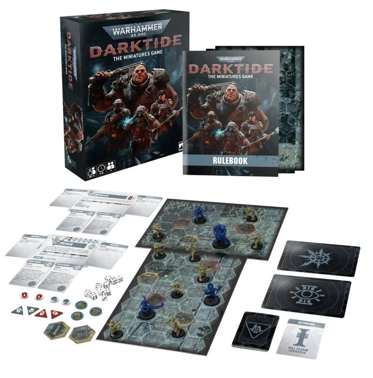 Warhammer Darktide The Miniatures Board Game Sealed 40K Games Workshop