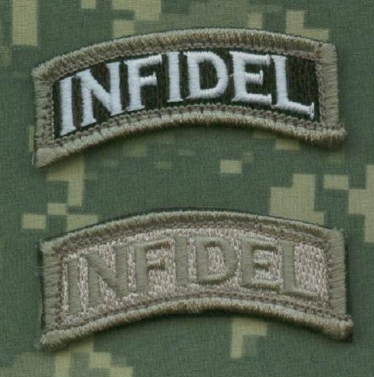 JSOC JOINT SP OPS TASK FORCE INFIDEL TRUNK MONKEY vêlkrö 2-TAB: 3-Wise-Monkey