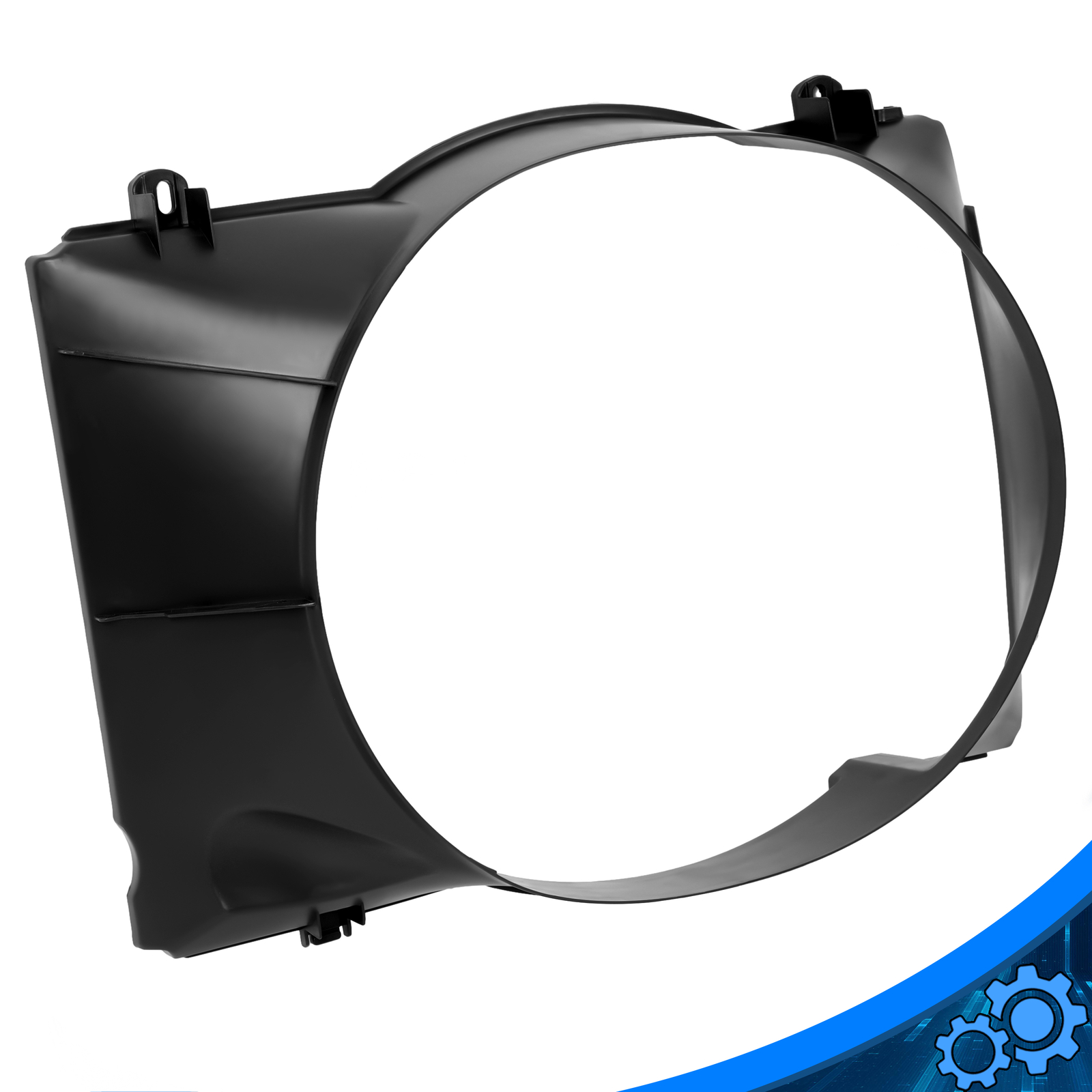 For Ford 1987-1993 Bronco F-150 F-250 F-350 F53 Pickup New Radiator Fan Shroud
