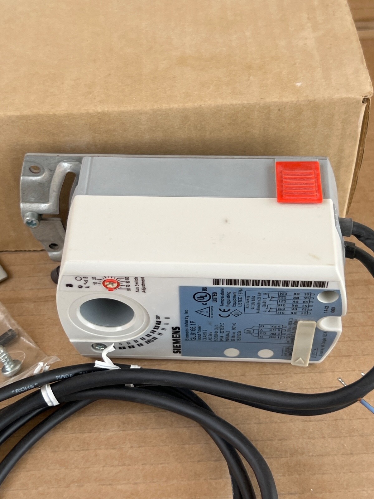 Siemens GLB166.1P OpenAir Actuator