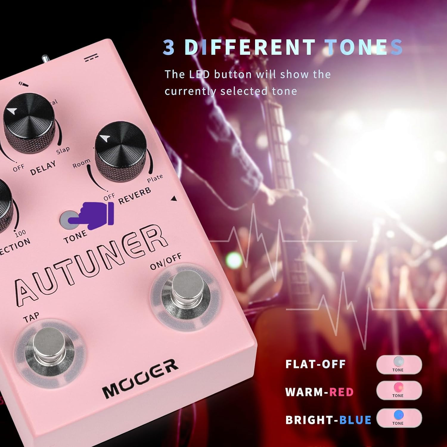 Autuner MVP1 Vocal Effects Processor – Pitch Correction Pedal