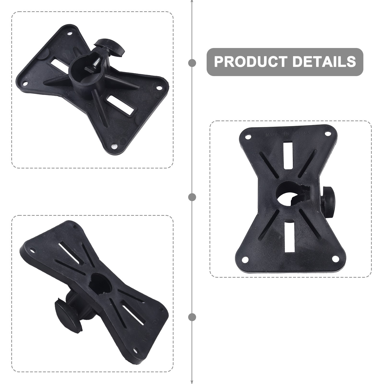 Optimize Your Sound Experience with Rotatable DJ Speaker Stand Adapter