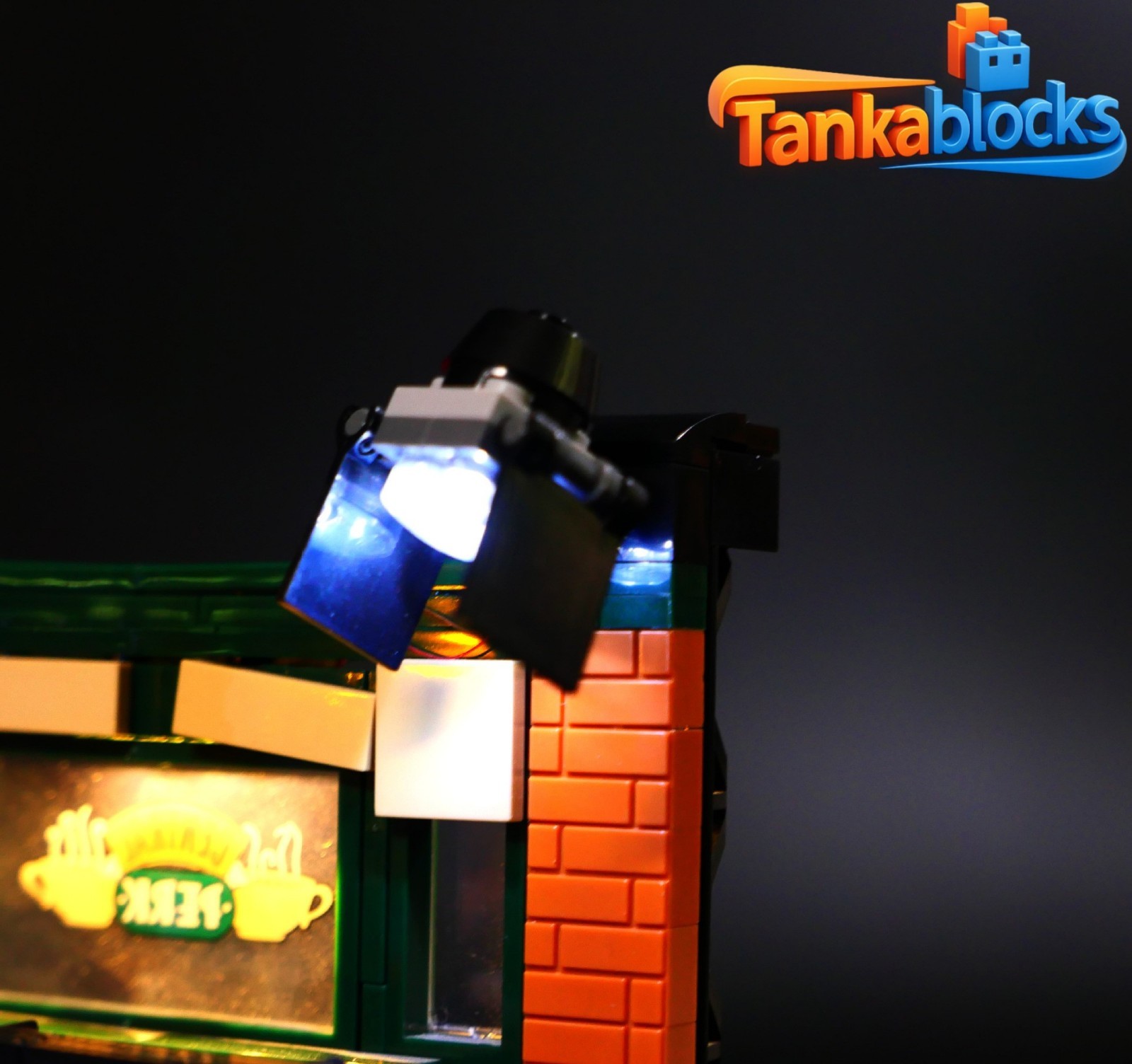 LED Light Kit for Central Perk - Compatible with LEGO® 21319 Set (Classic)