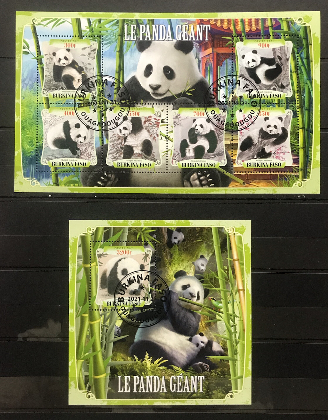 Panda / Les Panda Giants / African Animals  - CTO - P2