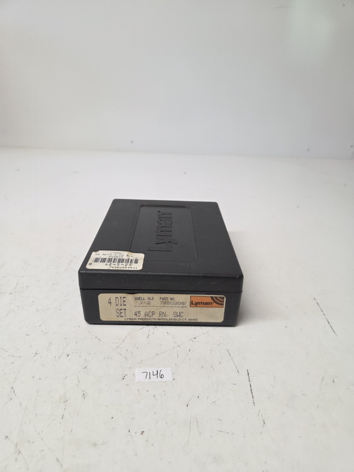 Lyman Carbide 4-Die Set In Box - .45 ACP (7680208)