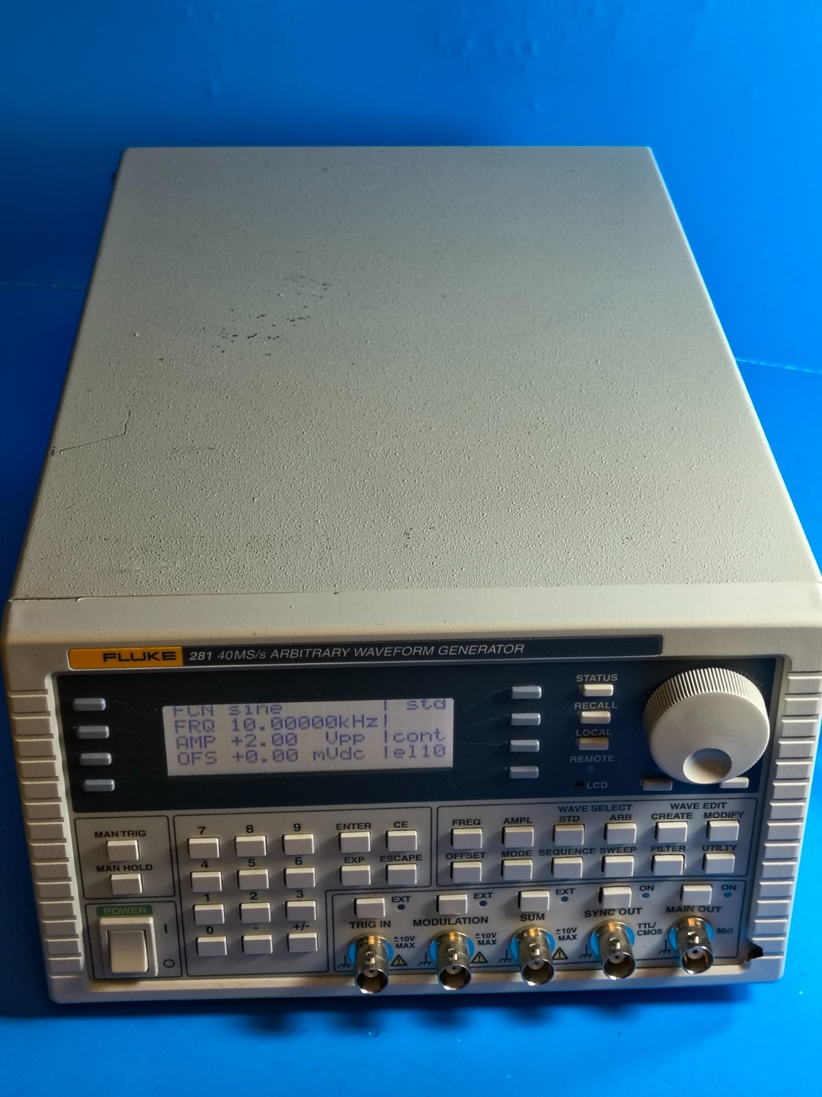 Fluke 281 40MS/s Arbitrary Waveform Generator
