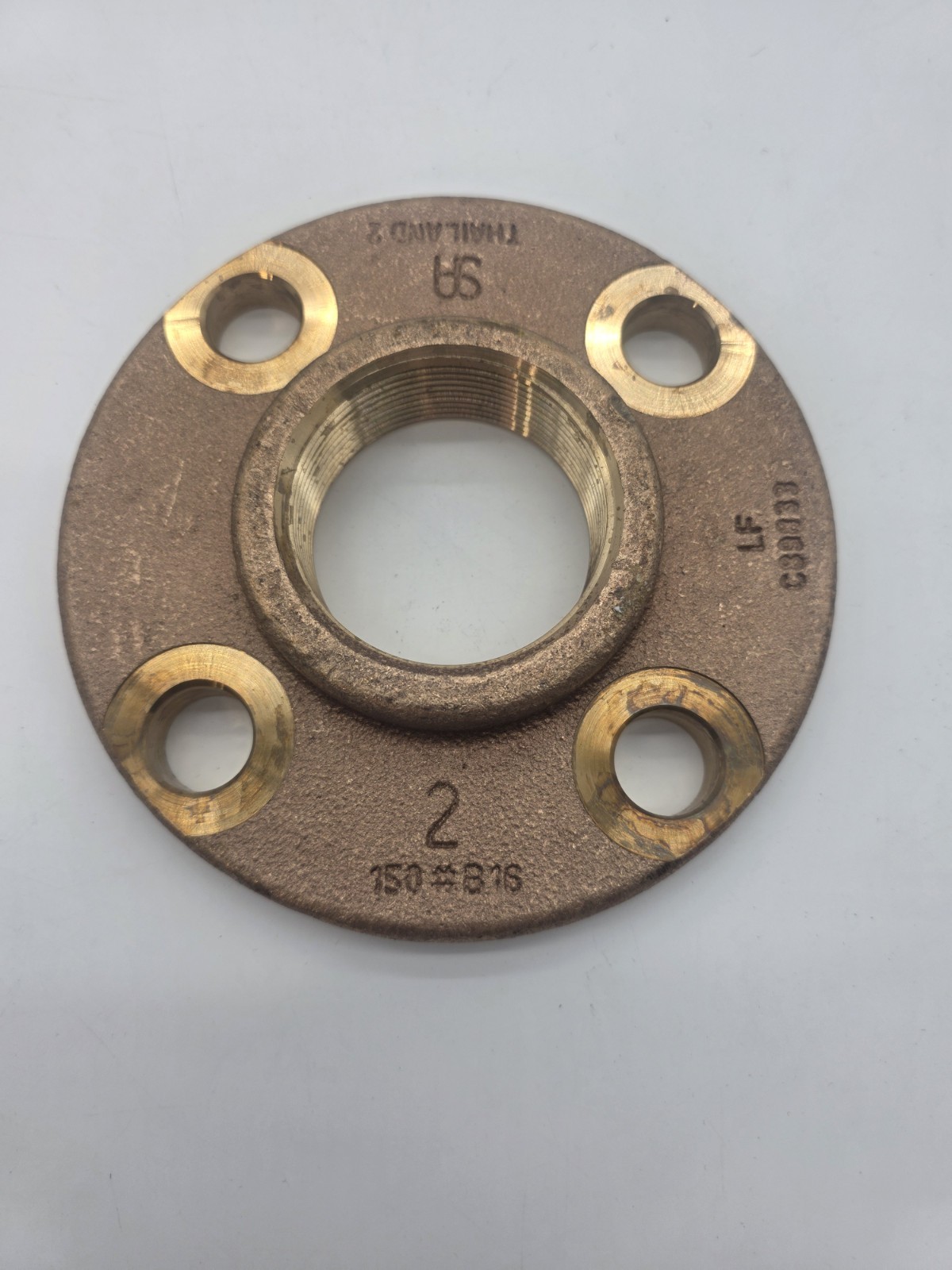 Merit Brass XNL235-32 Bronze Screwed Companion Flange 2"