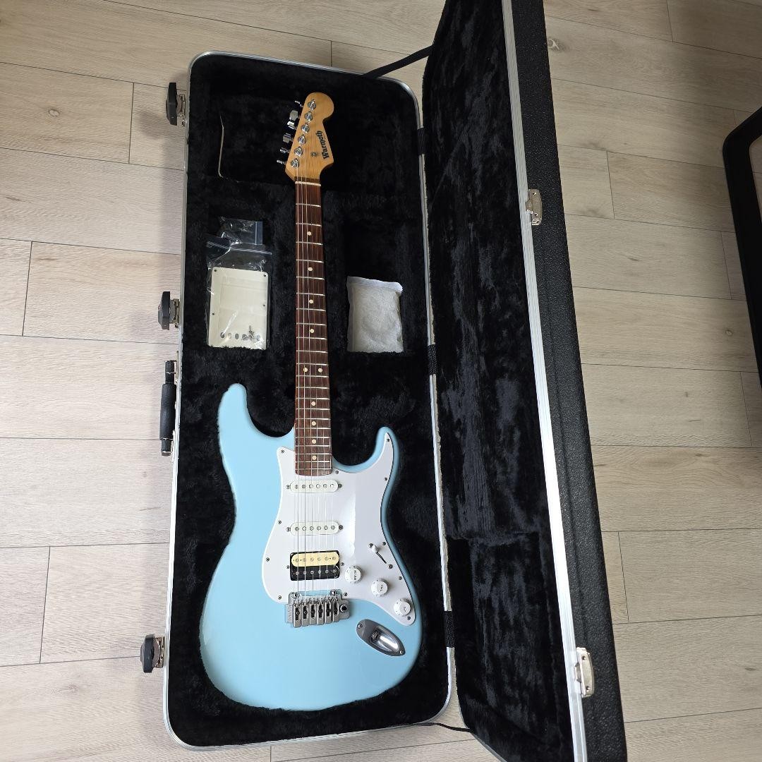 Warmoth Usa Stratcaster Sonic Blue 2016