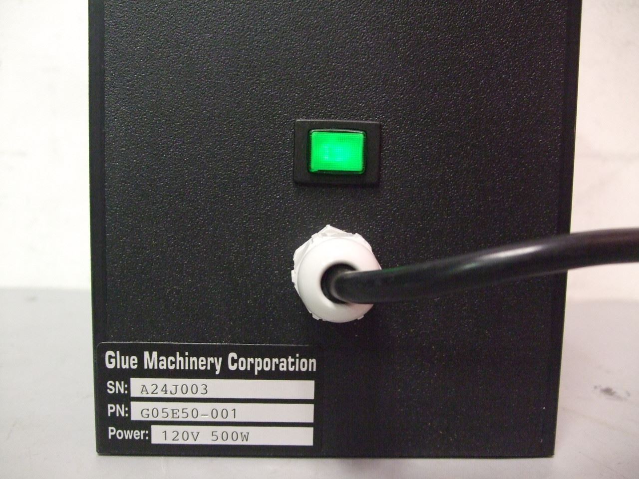 Glue Machinery Corp. G05E50-001 Cartridge Preheater, 120V, 500W