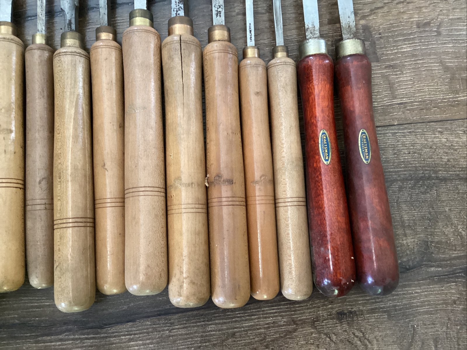 15 Antique Carving Woodworking Chisels 13 Buck Bros 2 Craftsman Free Ship