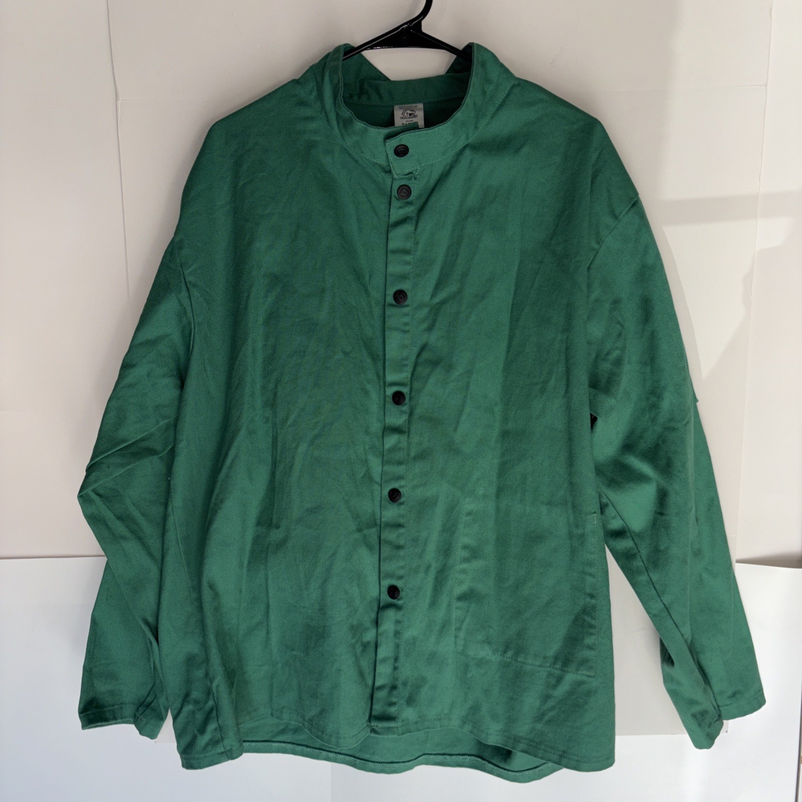 NEW Revco Black Stallion F9-30C 9oz. 30" Cotton FR Green Welding Jacket XL