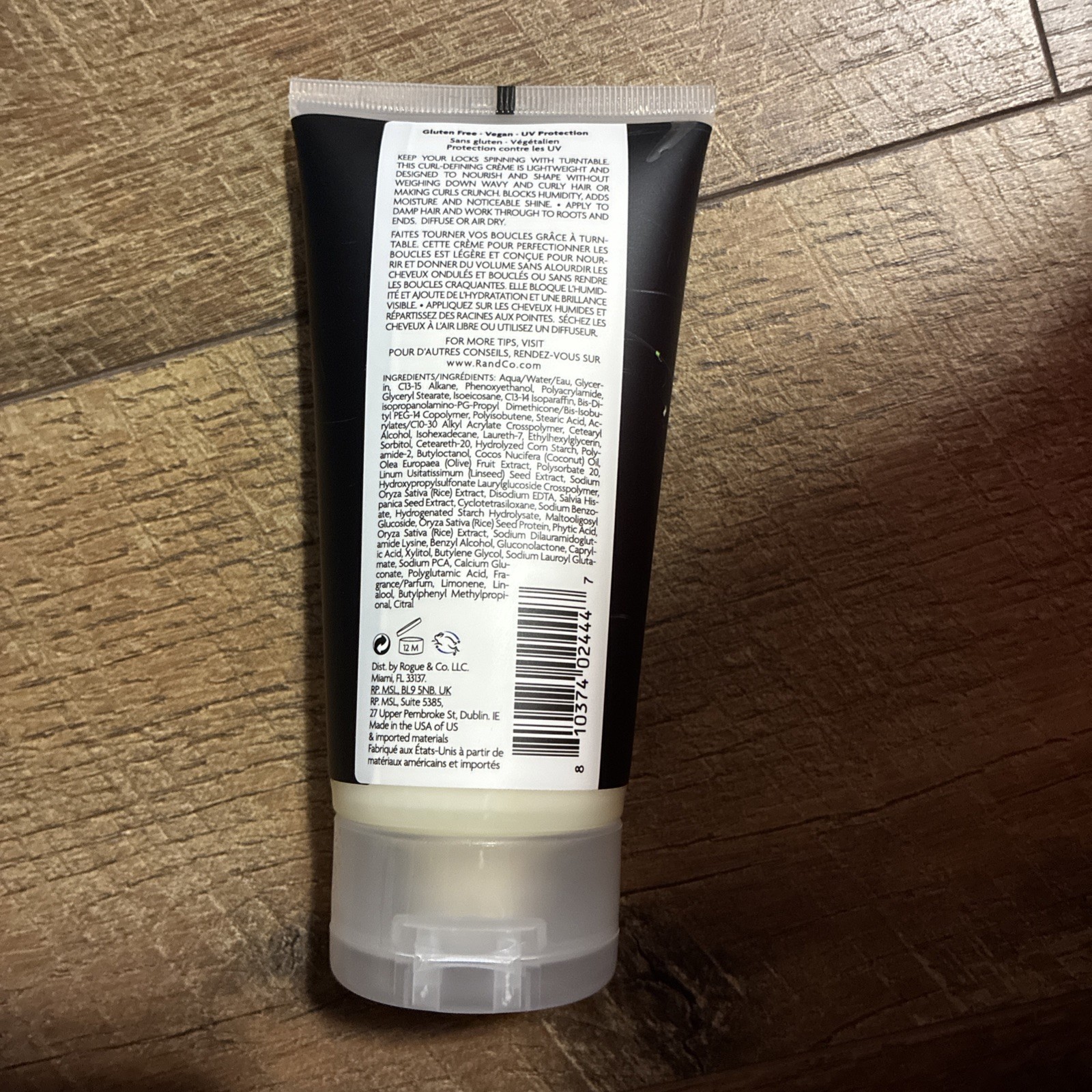 R+Co Turntable Curl Defining Cream 5 oz