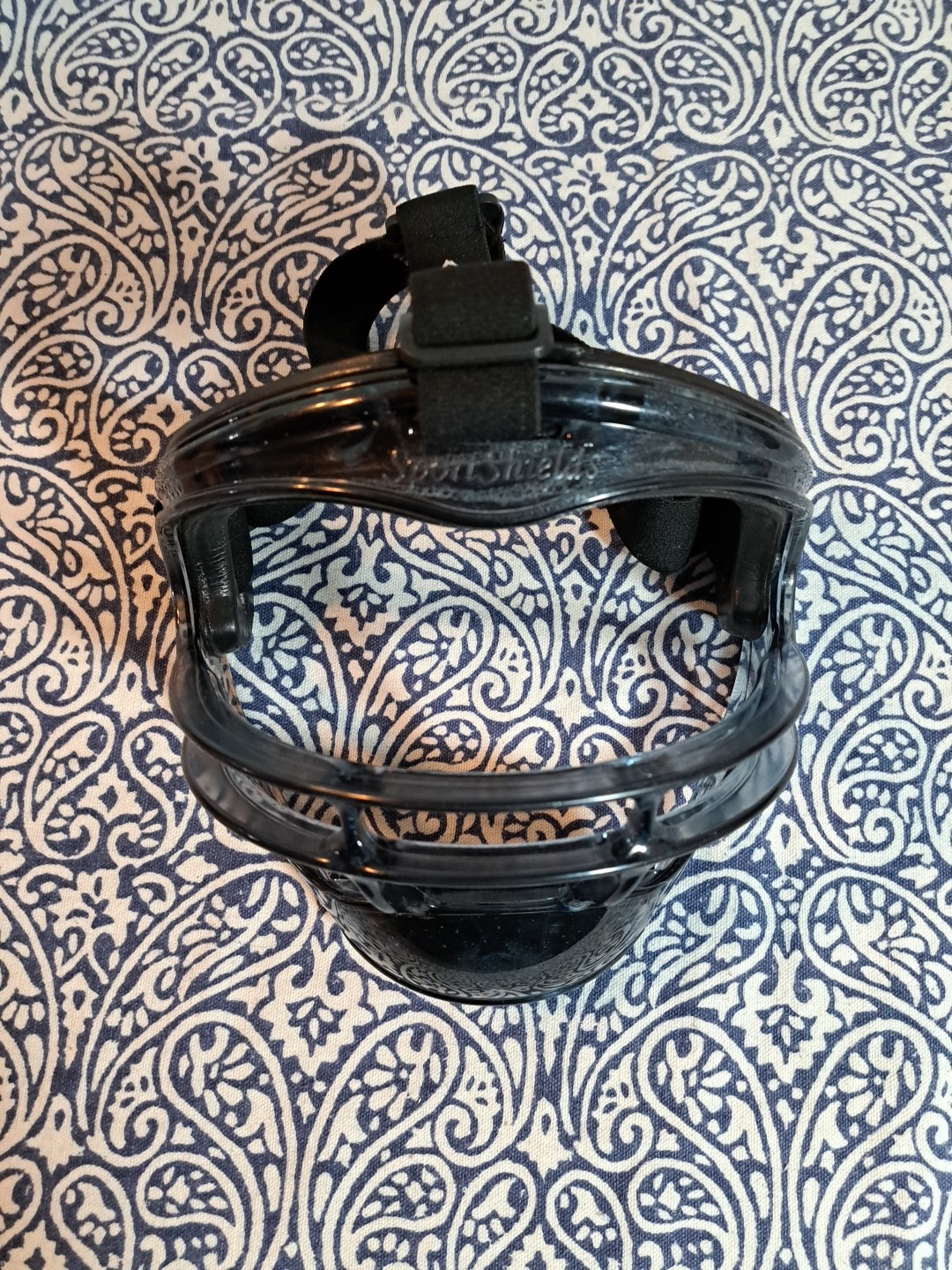 DS Defender Softball Baseball Face Mask Guard Youth Sport Shield Black        E