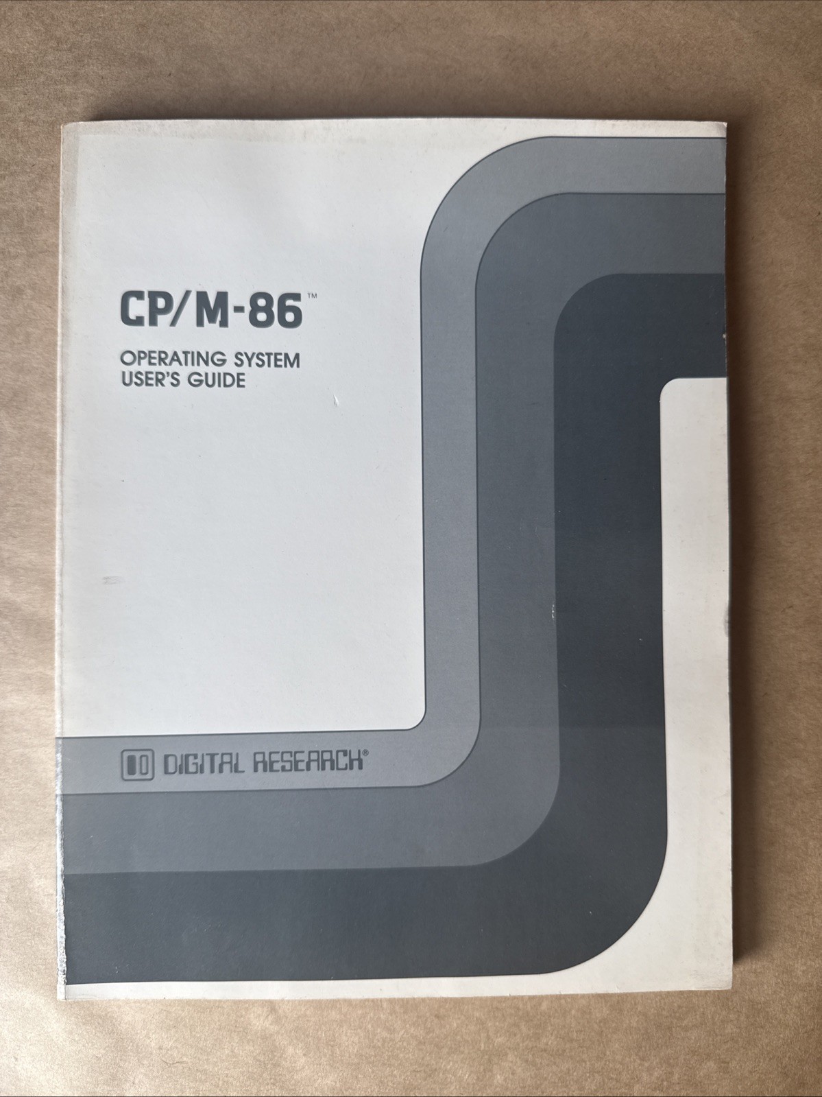 * CP/M 86 Operating Manual 1981 1st Printing.  F