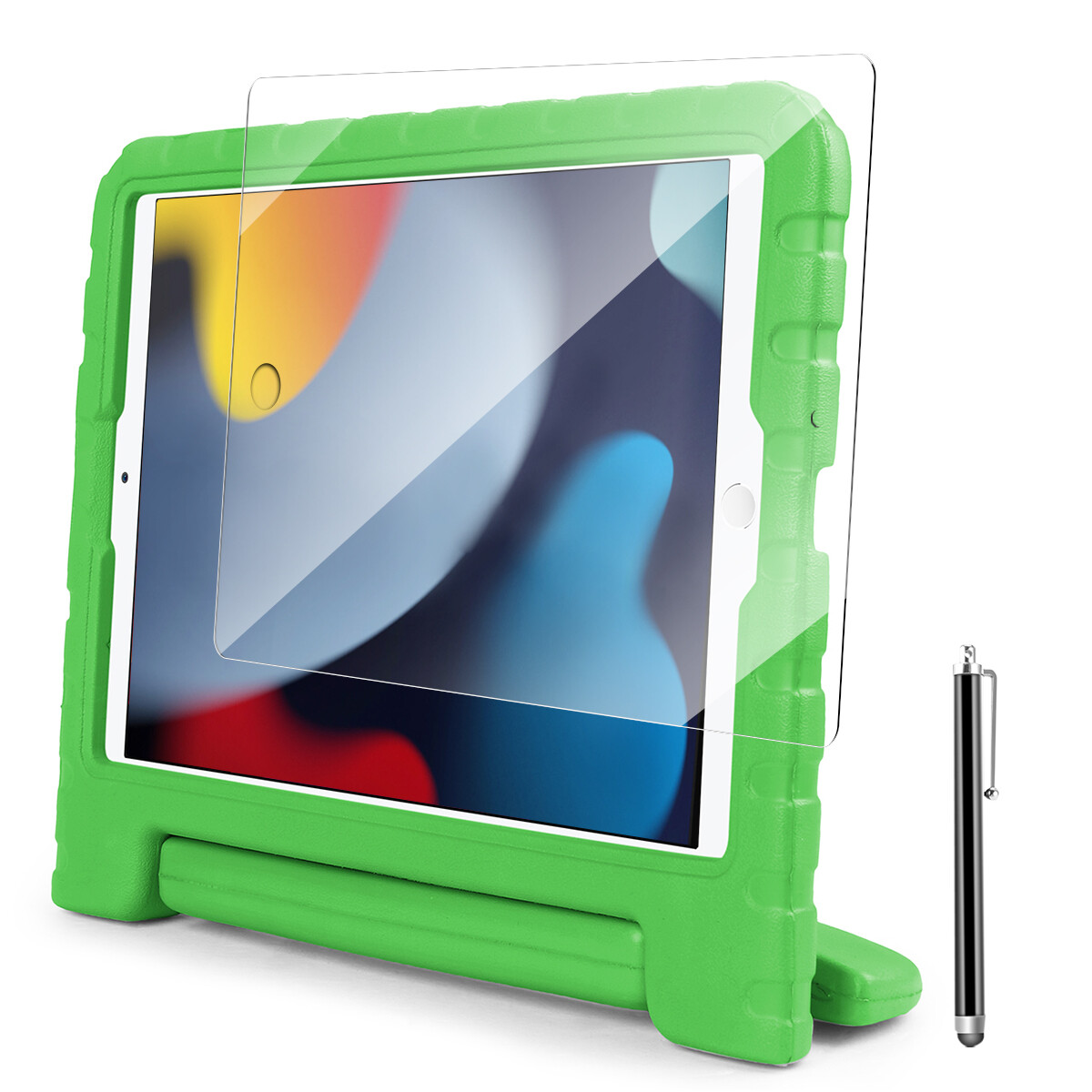 Kids Case For iPad 9th 8th 7th 6th 5th Generation Shockproof Handle Stand Cover