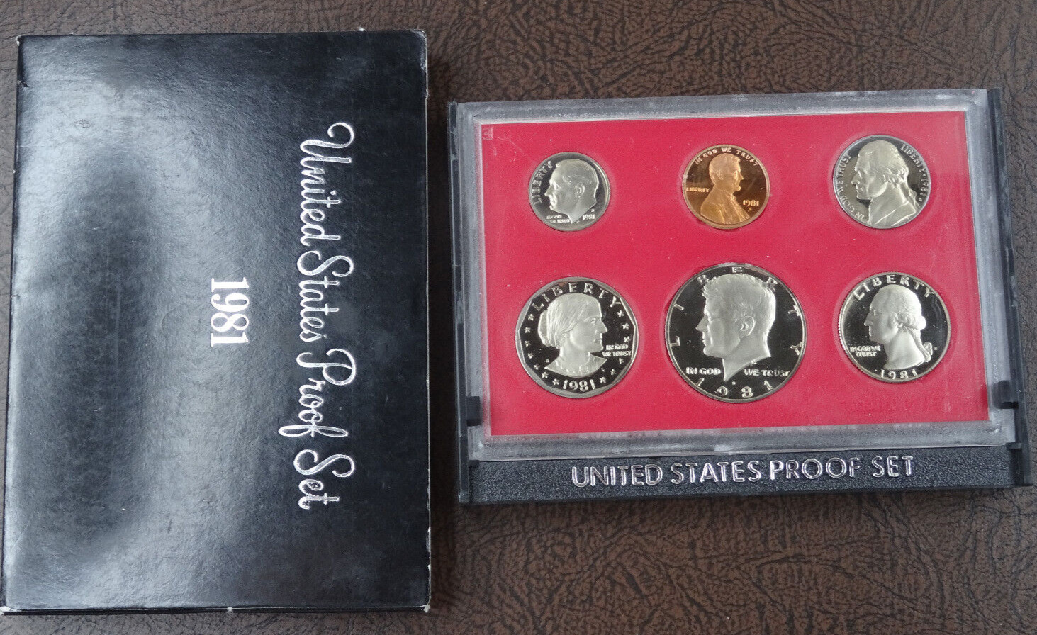 1981-S US Mint Proof Set 6 Coin Set OGP Original Government Packaging