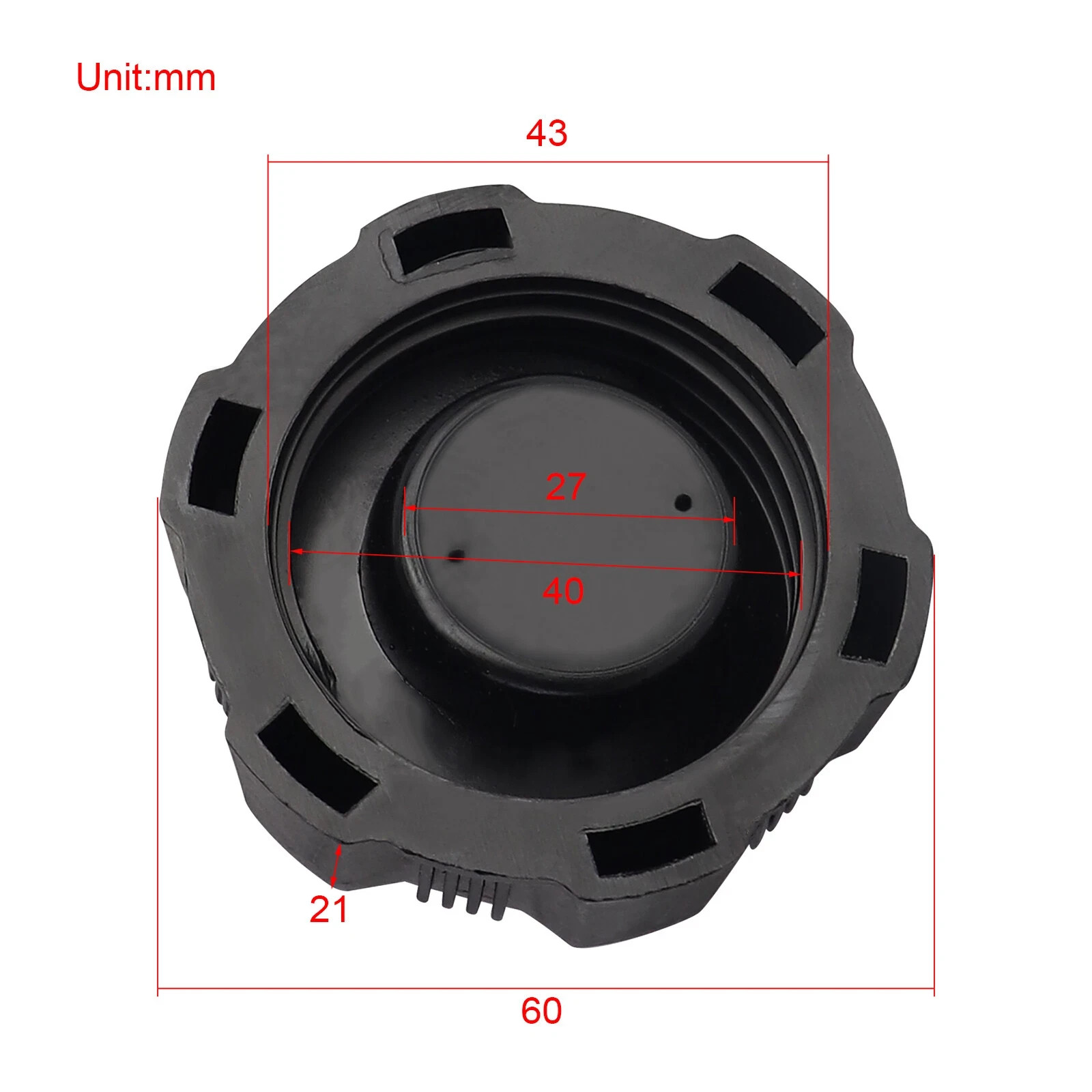 Gas Fuel Tank Cap 50 70 90 110 125 cc ATV Quad 4 Wheeler Roketa Coolster Peace
