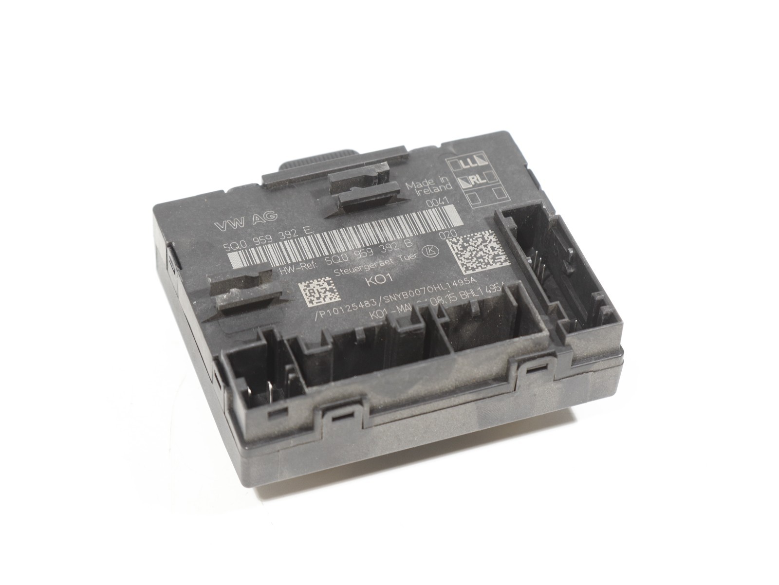 2015-2020 Audi A3 S3 TT FRONT RIGHT Passenger Door Control Module OEM 5Q0959392