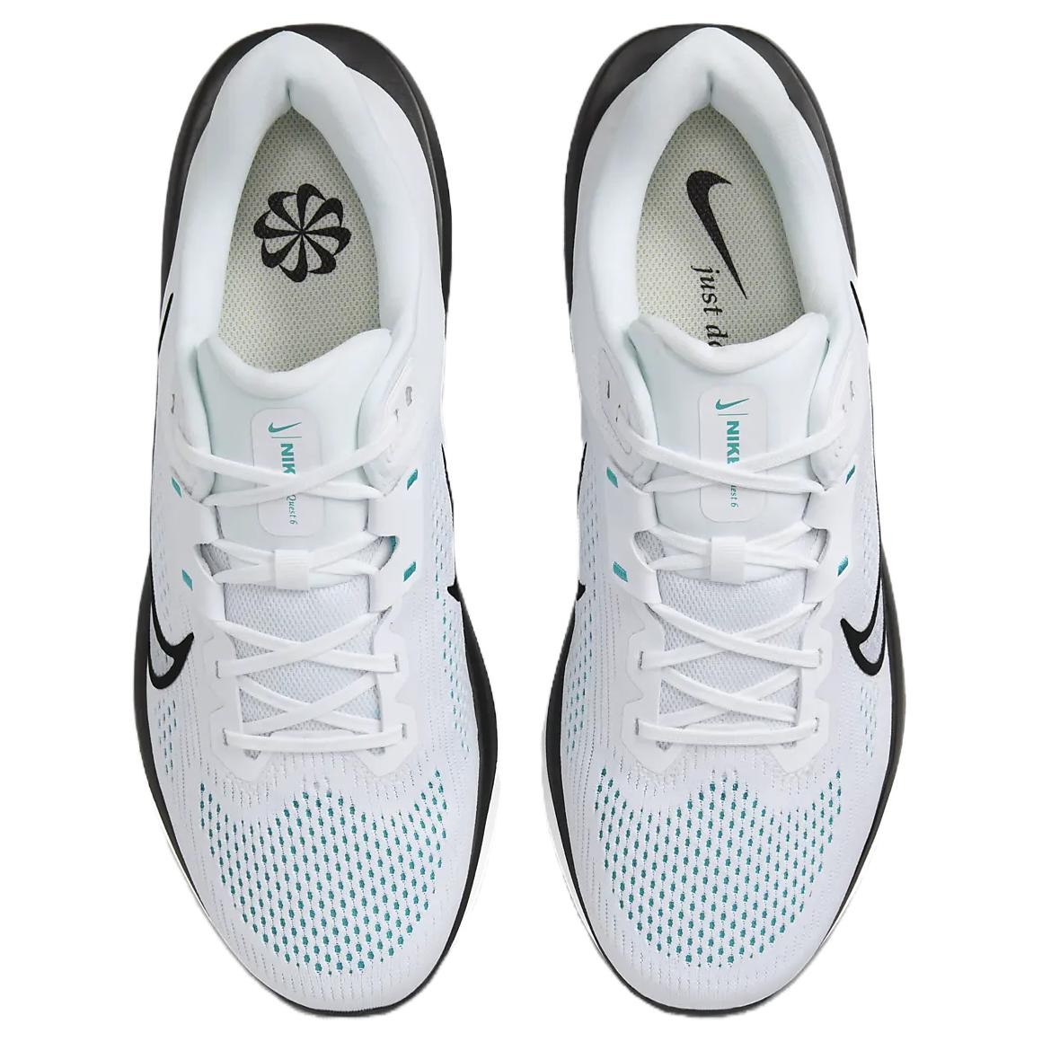 Nike Quest 6 White Dusty Cactus Black - FD6033-105 New Authentic