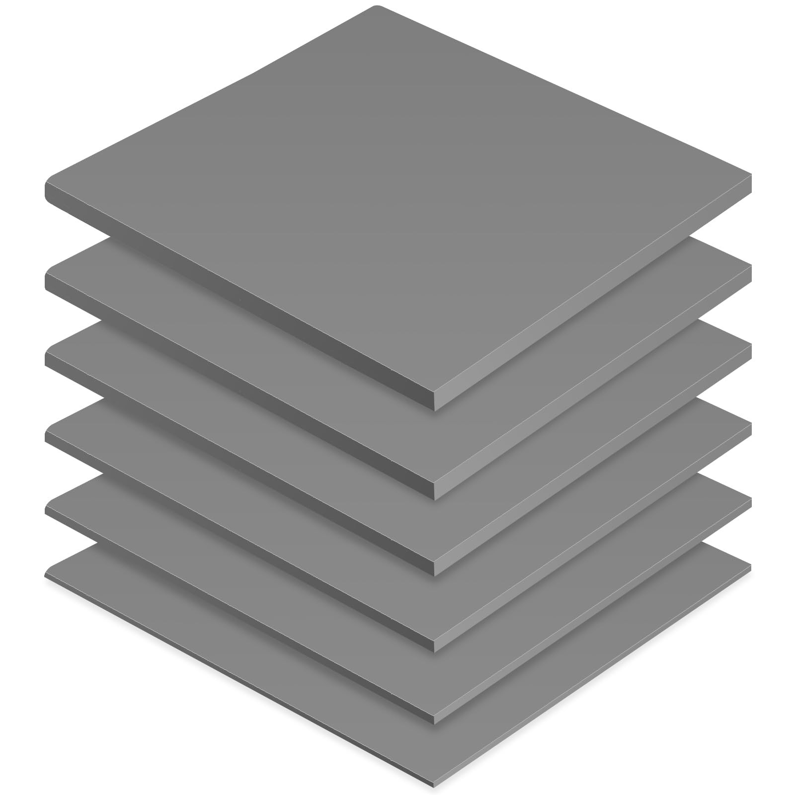 Frienda 6 Pcs Thermal Pad 100 x 100 mm, 0.5 mm, 1 mm, 1.5 mm, 2 mm, 2.5 mm, 3 mm