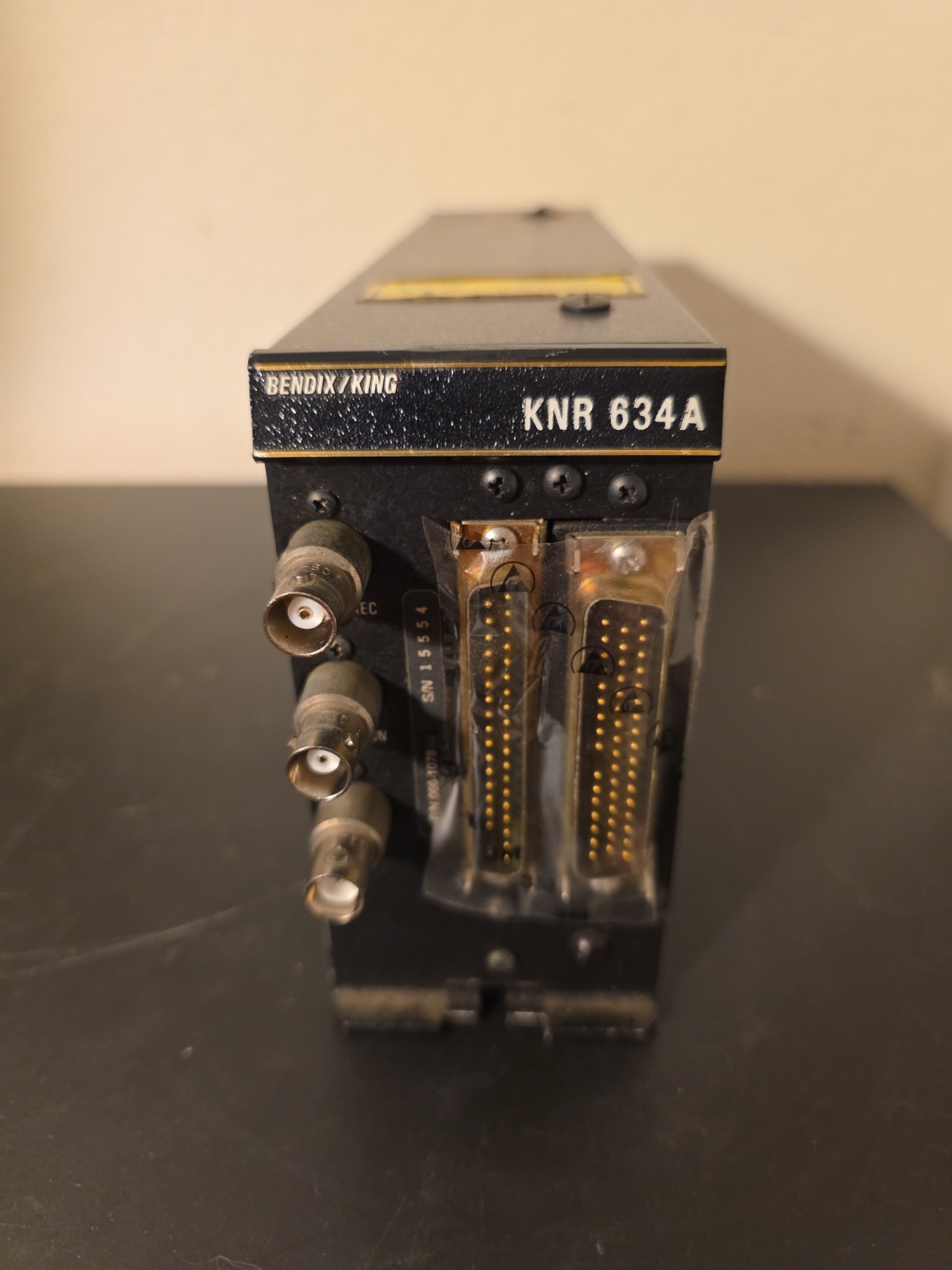 P/N 066-1078-10; KNR 634A; VHF NAVIGATION RECEIVER