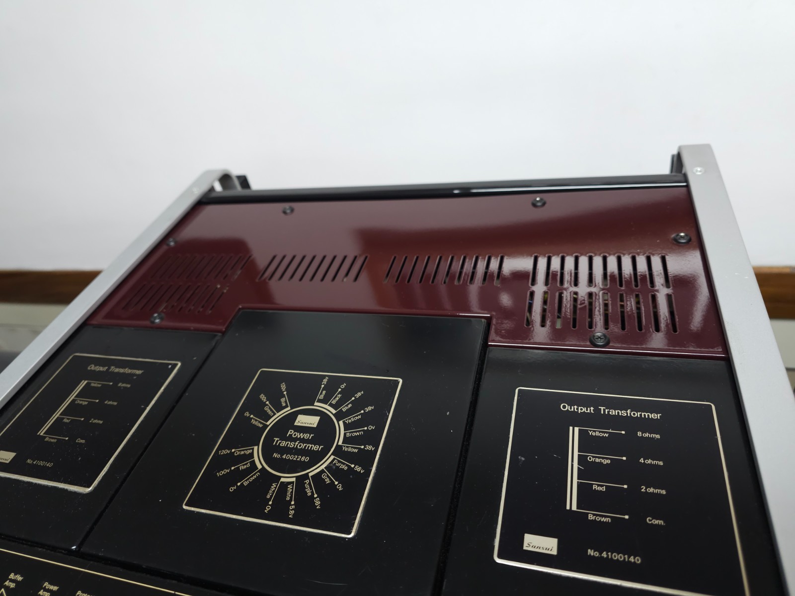 Sansui BA-5000 Power Amplifier Good Condition Serviced Operational