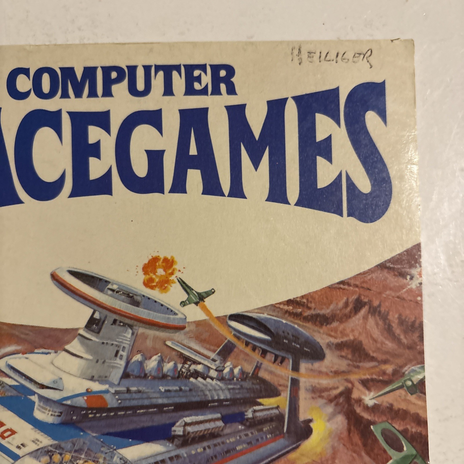 RARE Vtg Computer Spacegames Program Book TRS-80 BBC Apple Usborne 1982 BASIC