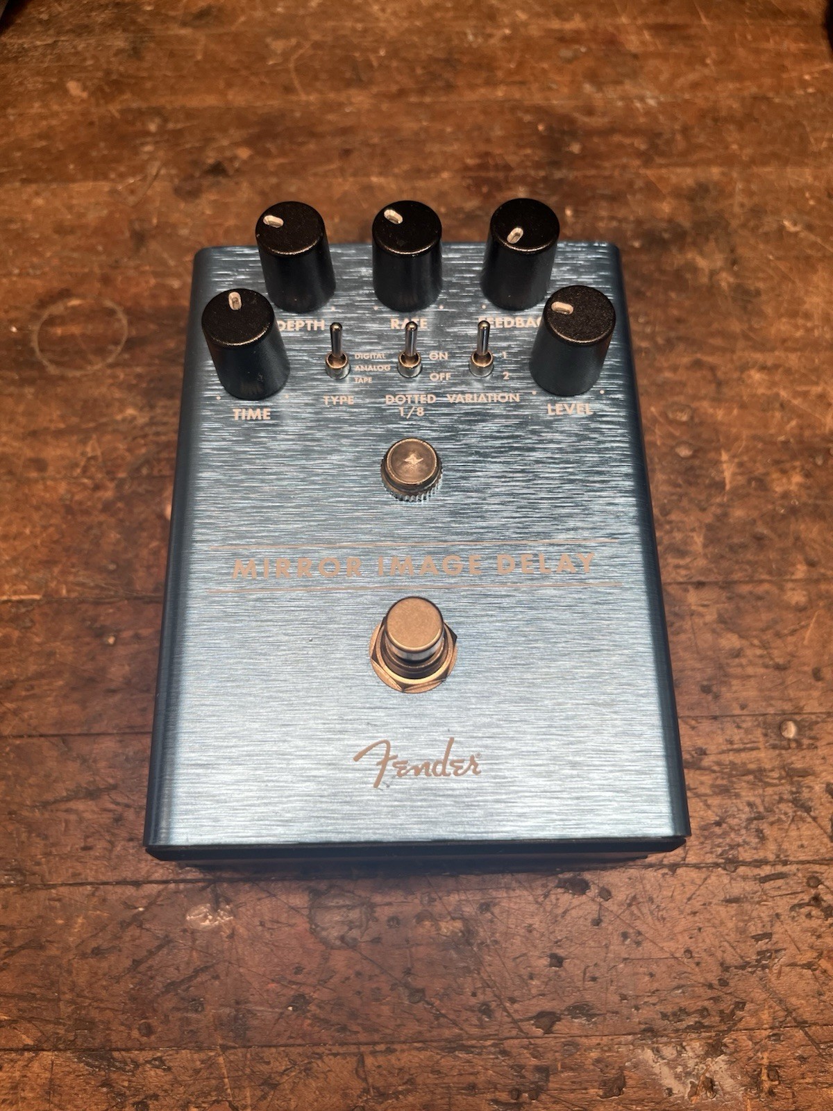 Fender Mirror Image Delay Electric Guitar Effects Pedal